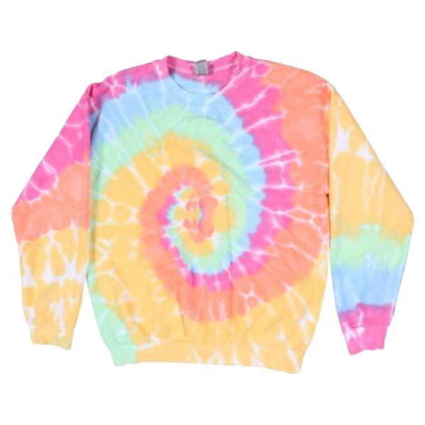 Blended Tie-Dyed Crewneck Sweatshirt Thumbnail