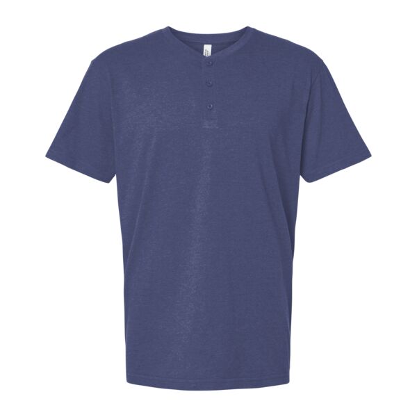 Unisex CVC Henley Tee Thumbnail