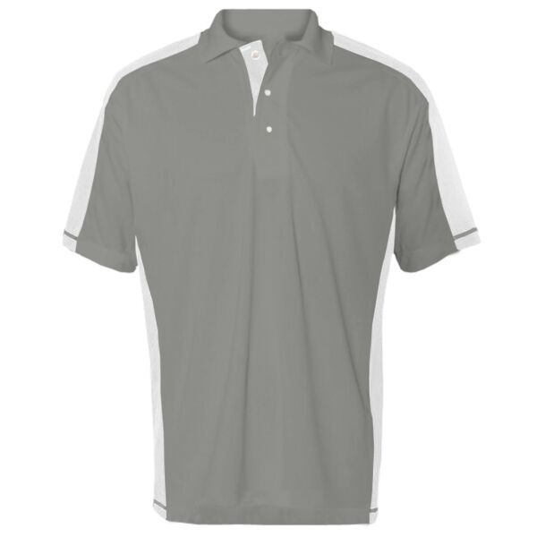Men's Colorblocked Moisture Free Mesh Polo Thumbnail