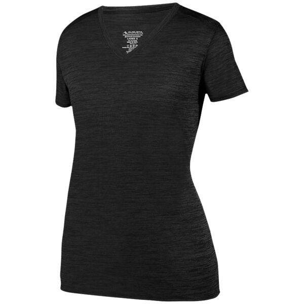 Women's Shadow Tonal Heather Training V-Neck T-Shirt Thumbnail
