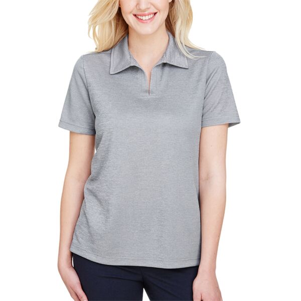 CrownLux Performance™ Ladies' Address Melange Polo Thumbnail