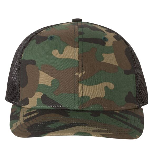 Patterned Snapback Trucker Cap Thumbnail