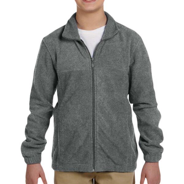 Youth 8 oz. Full-Zip Fleece Thumbnail