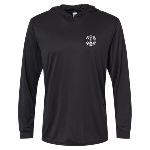 Station 1 - Bahama Performance Hooded Long Sleeve T-Shirt Thumbnail
